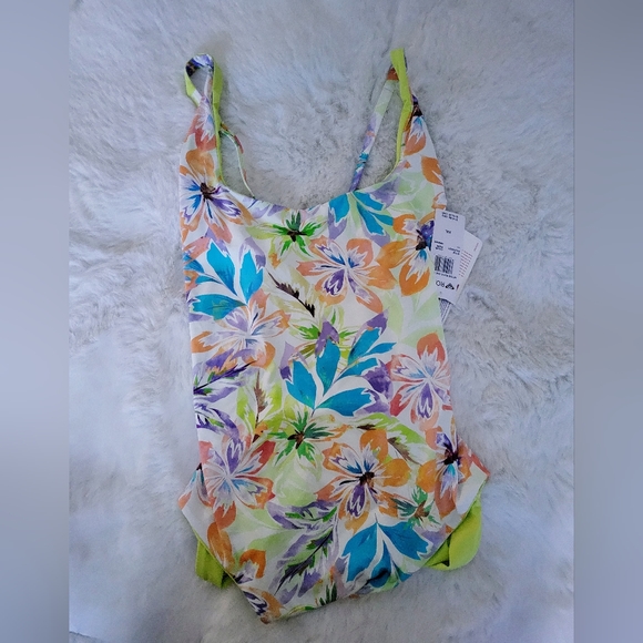 👒ROXY RETRO REVO ONE PIECE SWIMSUIT SIZE XXL - Picture 7 of 8